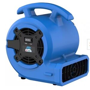 1/8 HP Air Mover Carpet Dryer Floor Blower Fan for Home Use in Blue